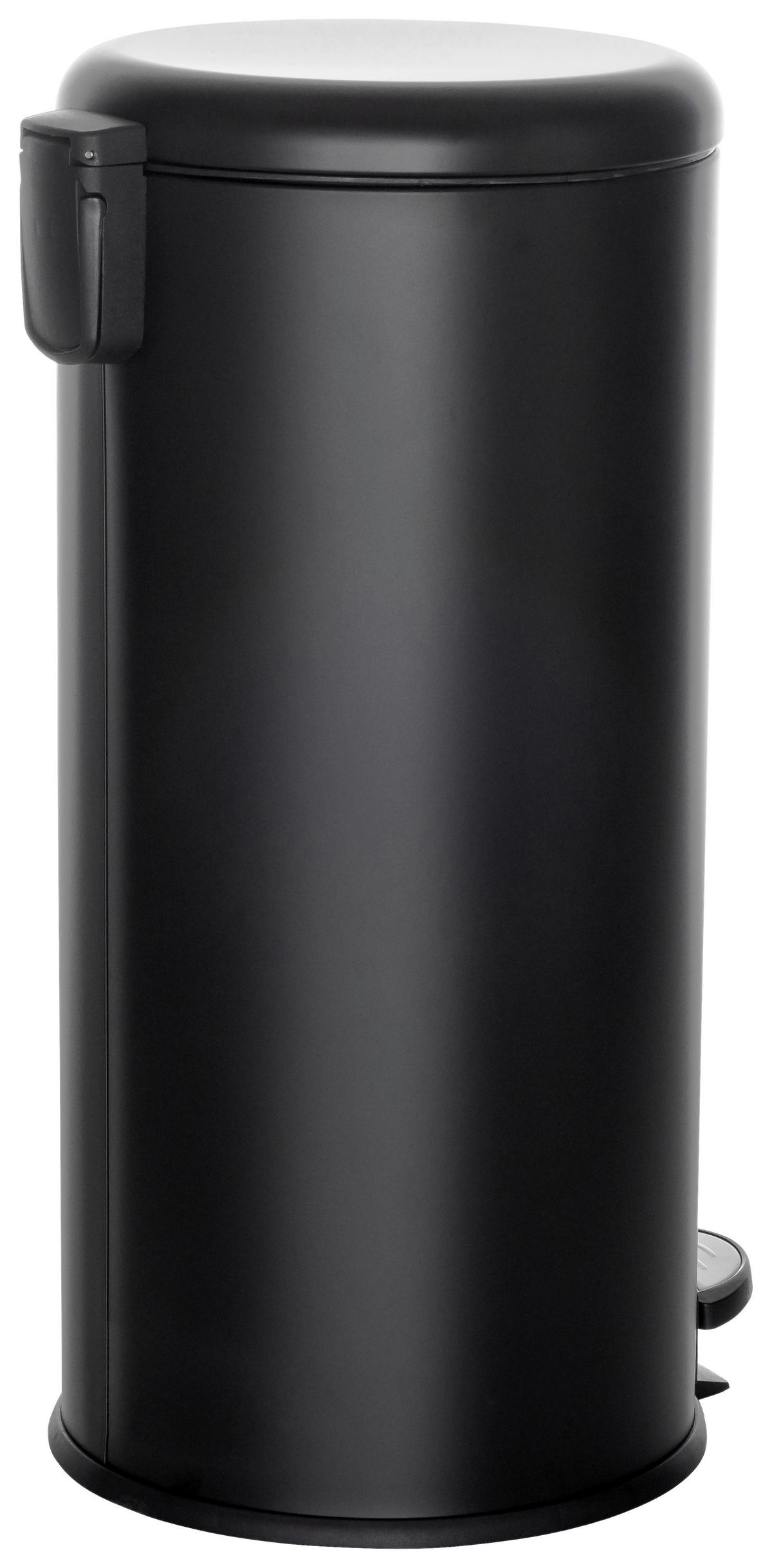 ABFALLSAMMLER 30 l  Metall  - Schwarz, Basics, Kunststoff/Metall (30/63,5/30cm) - MID.YOU