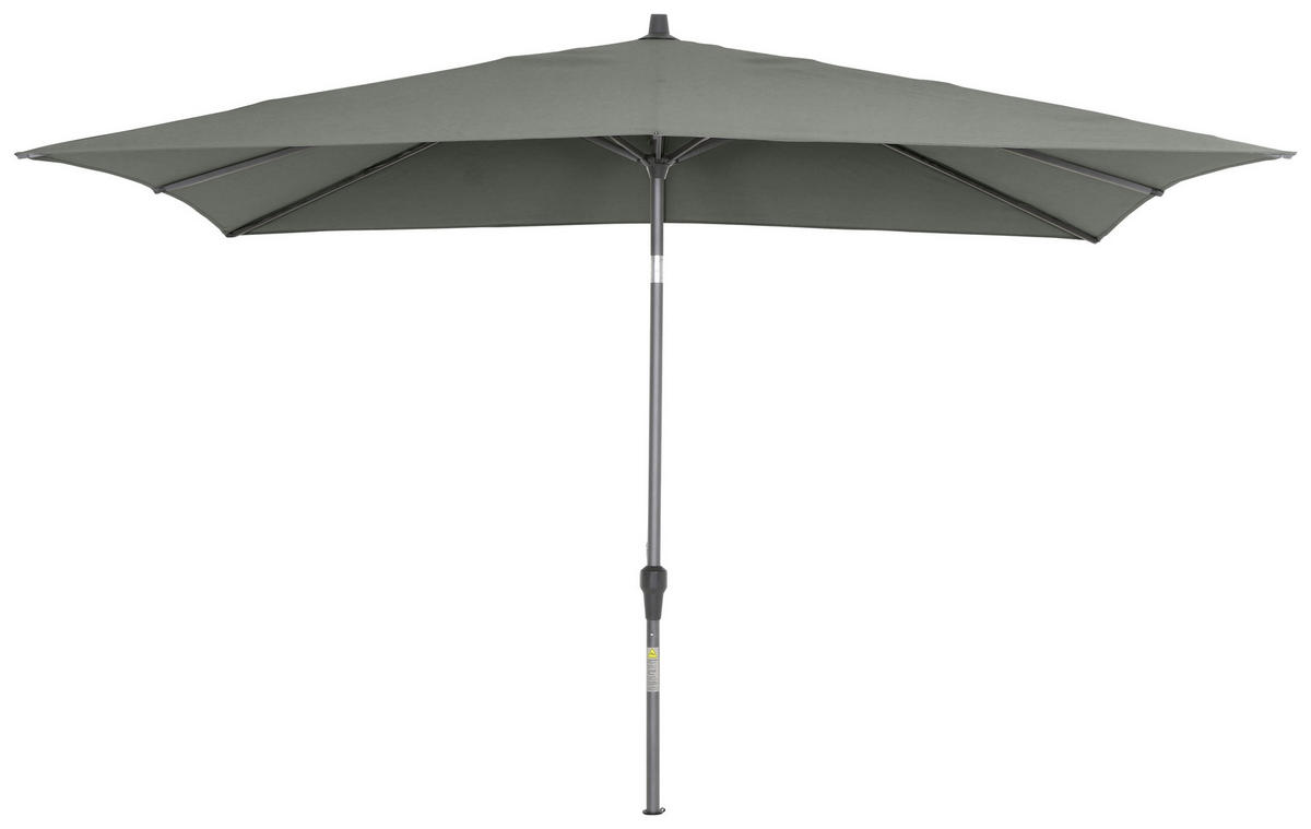 SONNENSCHIRM 300 cm  - Anthrazit/Olivgrün, KONVENTIONELL, Textil/Metall (300/200cm) - Siena Garden