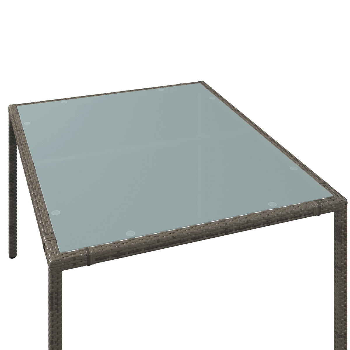 GARTENSET  - Grau, MODERN, Textil/Metall (115/92/74cm) - Ambia Garden