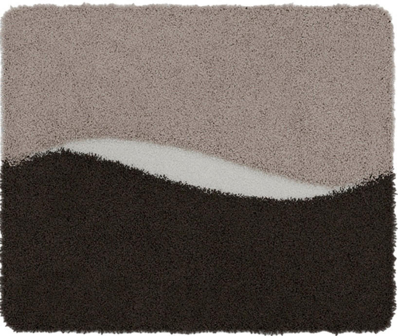 BADTEPPICH GRUND Taupe 50/60 cm  - Taupe, Basics, Kunststoff/Textil (50/60cm) - Grund