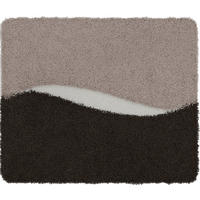 BADTEPPICH GRUND Taupe 50/60 cm  - Taupe, Basics, Kunststoff/Textil (50/60cm) - Grund