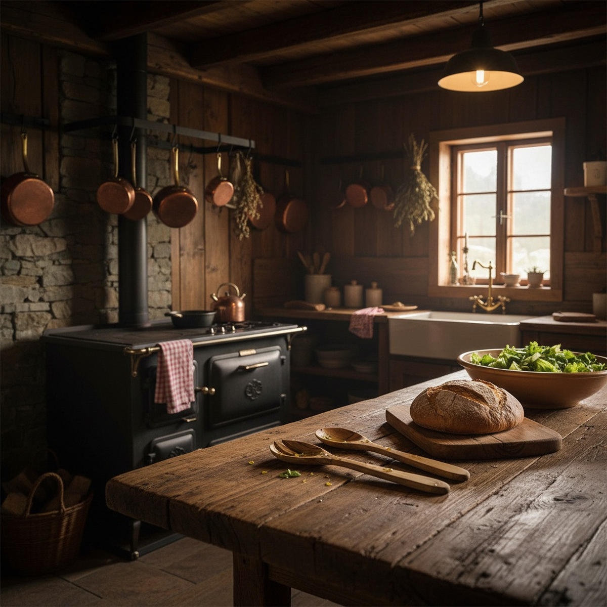 SALATBESTECK - Braun, Basics, Holz (6/25/3cm) - Heidi Cheese Line