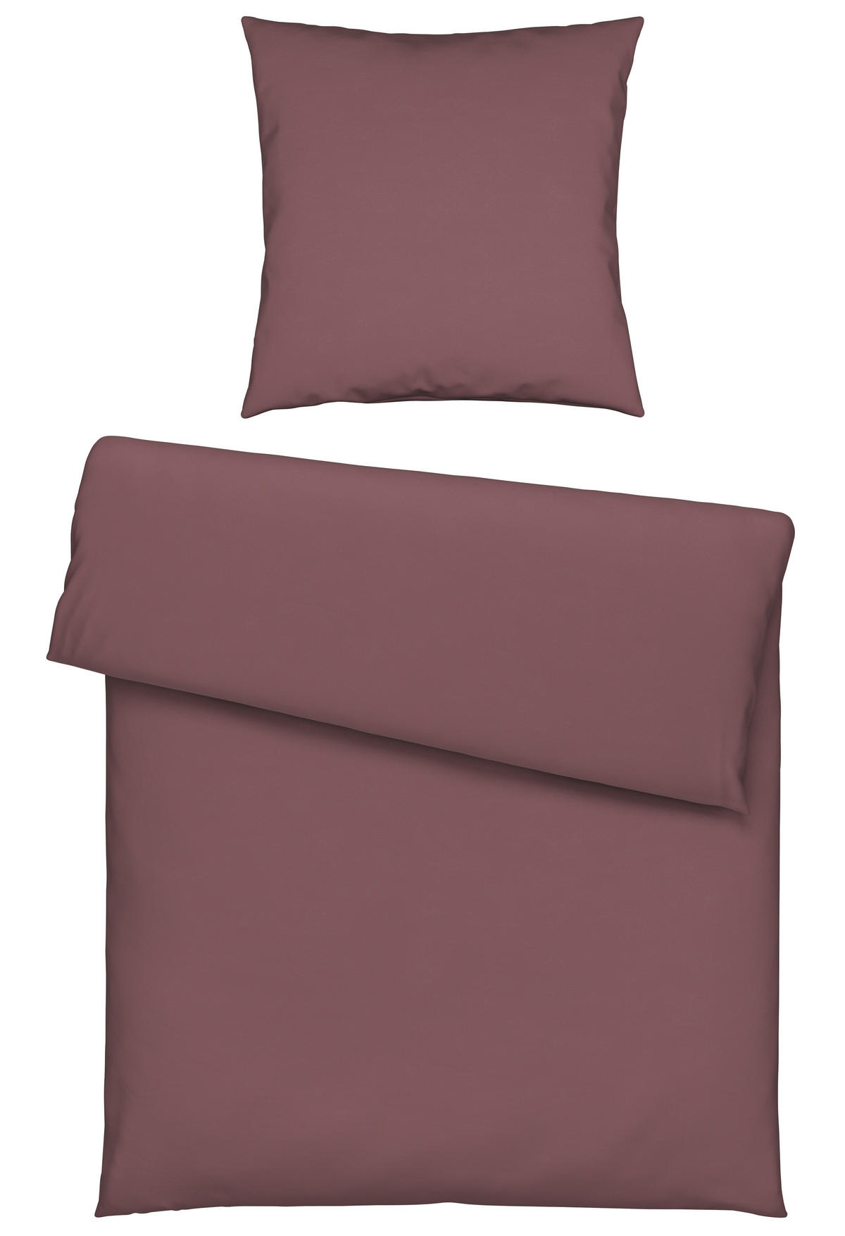 BETTWÄSCHE Renforcé 155/220 cm  - Mauve, Textil (155/220cm) - Esposa