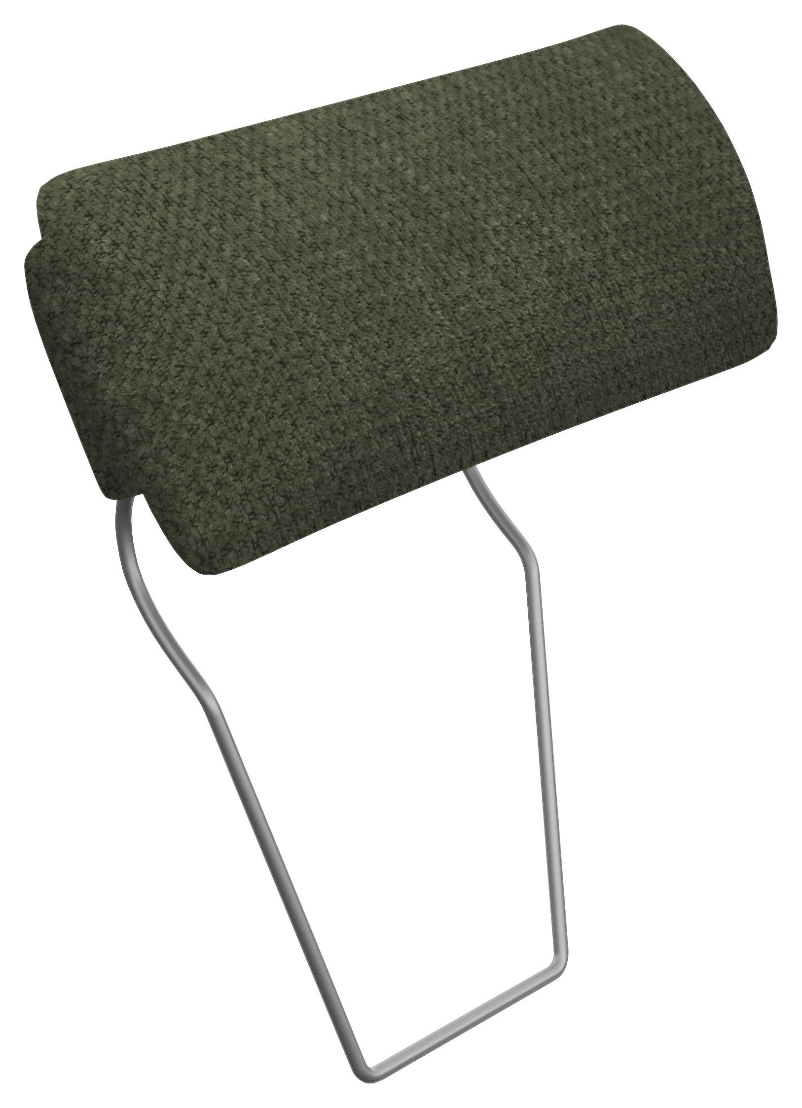 KOPFSTÜTZE - Dunkelgrün, KONVENTIONELL, Textil (55/28/18cm) - Hom`in