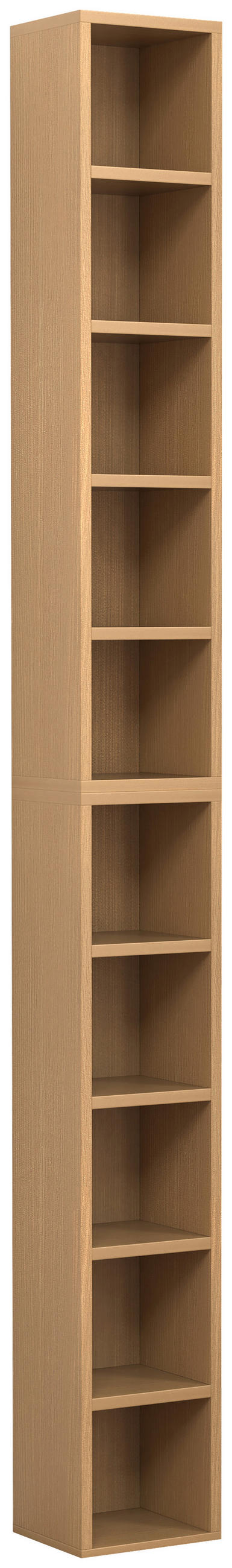 CD-REGAL - Buchefarben, Design, Holzwerkstoff (40/94/17cm) - MID.YOU