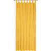 ZAVESA SA PETLJAMA ZA KAČENJE žuta 135/245 cm   - žuta, Osnovno, tekstil (135/245cm) - Boxxx