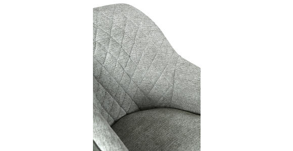 ARMLEHNSTUHL in Holz, Textil Grün, Schwarz - Schwarz/Grün, LIFESTYLE, Holz/Textil (60/83/65cm) - Landscape