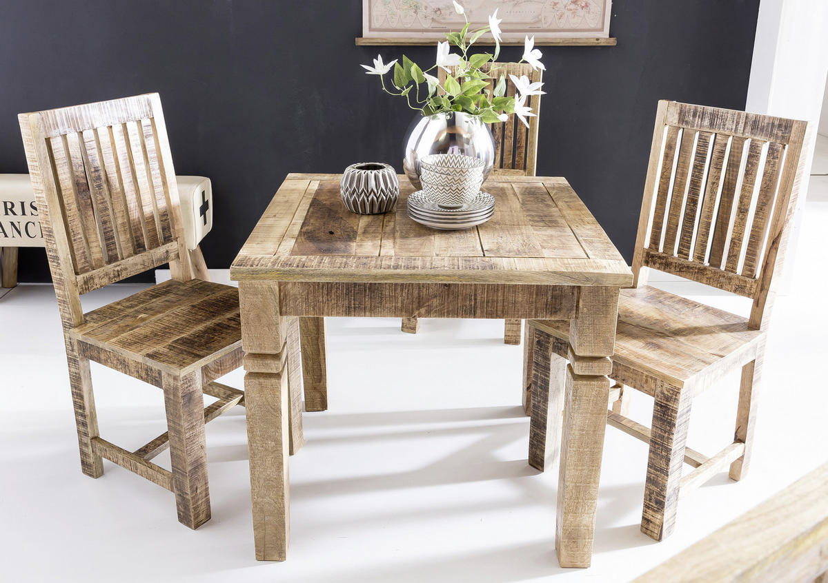 ESSTISCH in Holz 80/80/76 cm  - Braun, MODERN, Holz (80/80/76cm) - MID.YOU