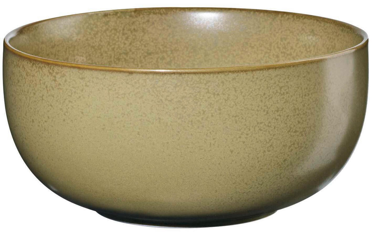 MISKA NA MÜSLI porcelán keramika  - olivově zelená, Design, keramika (13,5/6,5cm) - ASA