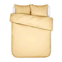 BETTWÄSCHE 3-teilig MINTE Satin 200/200 cm  - Gelb, Basics, Textil (200/200cm) - Essenza