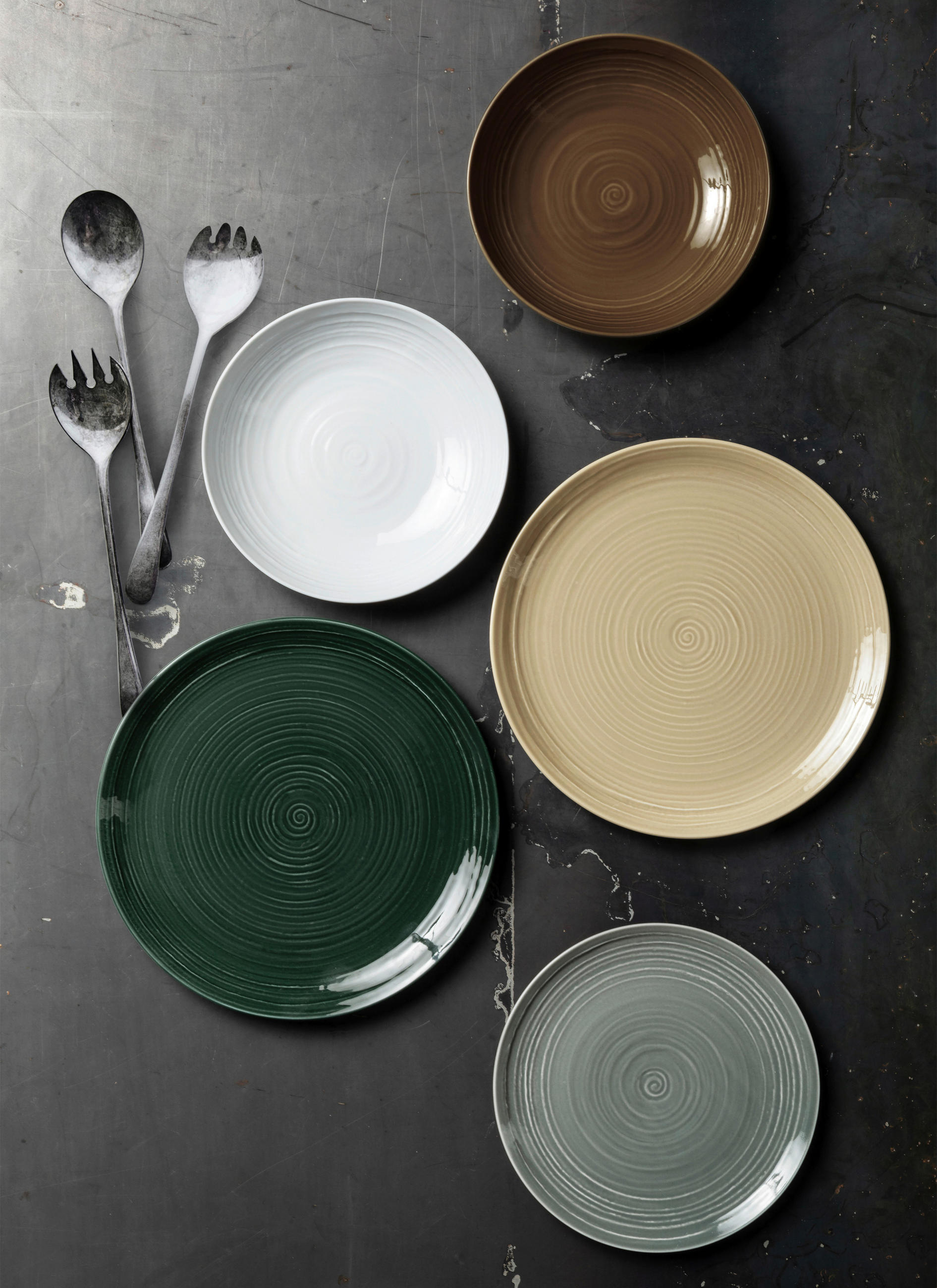 SPEISETELLER Grau 27,5 cm Terra  - Grau, Basics, Keramik (27,5cm) - Seltmann Weiden