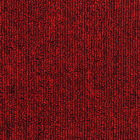 TEPPICHFLIESE Astra Stripe 320 50/50 cm  in Rot  - Rot, Basics, Textil (50/50cm)