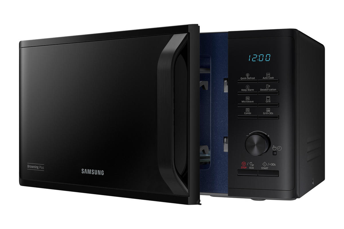 MIKROWELLE MG23K3505AK/SW  - Schwarz, Basics, Keramik (48,9/27,5/39,2cm) - Samsung