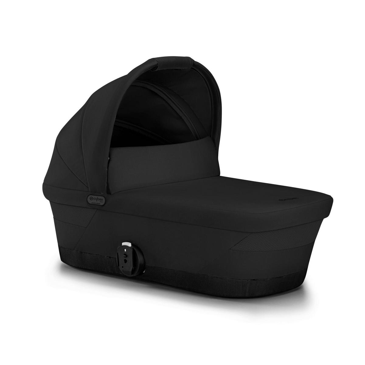LIEGEWANNE GAZELLE S  - Schwarz, Basics, Kunststoff/Textil (86/44/27-56cm) - cybex GOLD