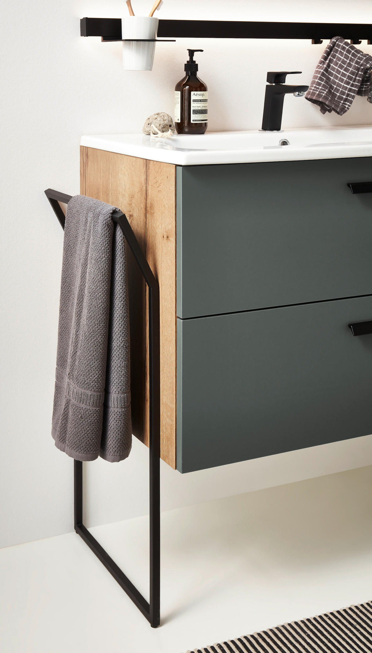 BADEZIMMERSPIEGEL 90/72/2,5 cm  - MODERN, Glas (90/72/2,5cm) - Celina Home