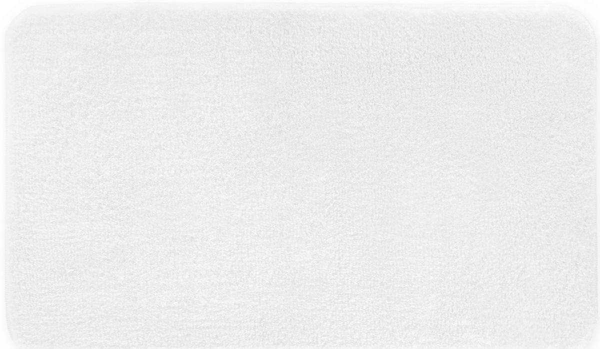 BADTEPPICH Weiß 80/140 cm  - Weiß, Basics, Kunststoff/Textil (80/140cm) - Grund