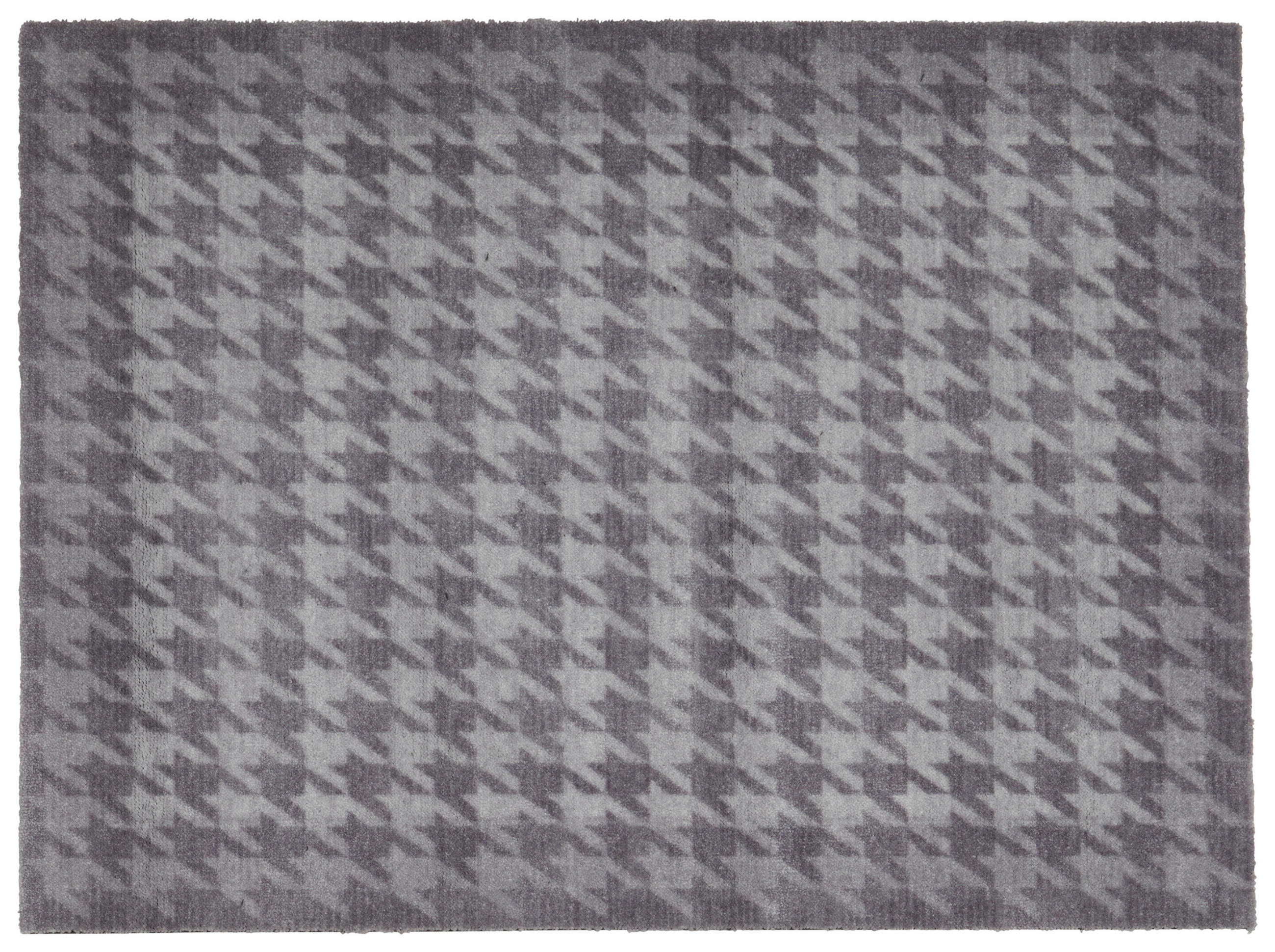 FUßMATTE 60/80 cm Elegance  - Hellgrau/Weiß, Trend, Kunststoff/Textil (60/80cm) - Esposa