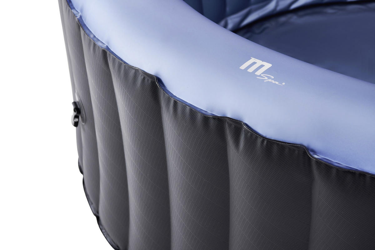 WHIRLPOOL MSPA COMFORT BERGEN 180/70 cm  - Blau/Anthrazit, KONVENTIONELL, Kunststoff (180/70cm)