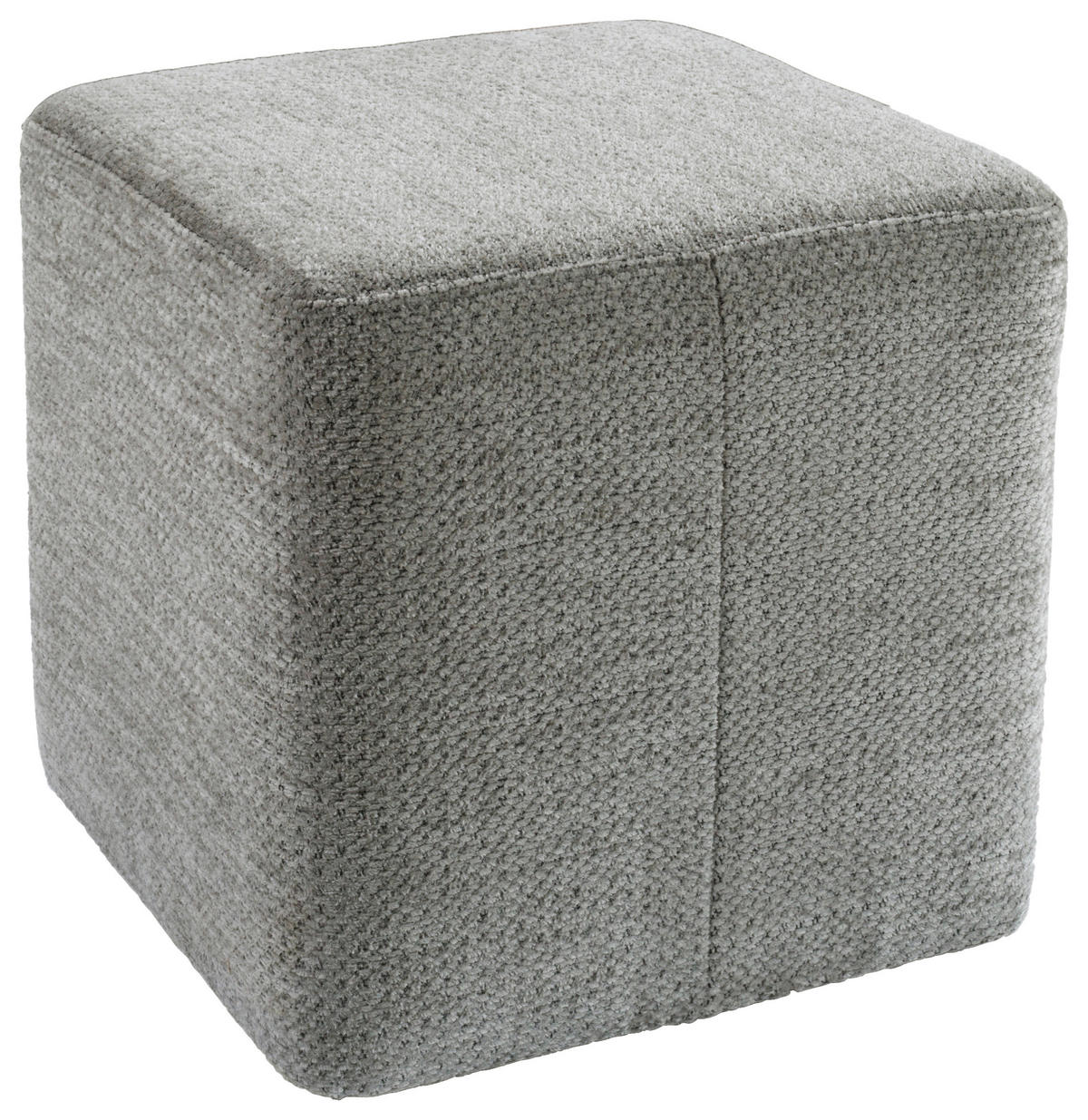 HOCKER Textil Grau  - Grau, Design, Textil (41/40/41cm) - Lomoco