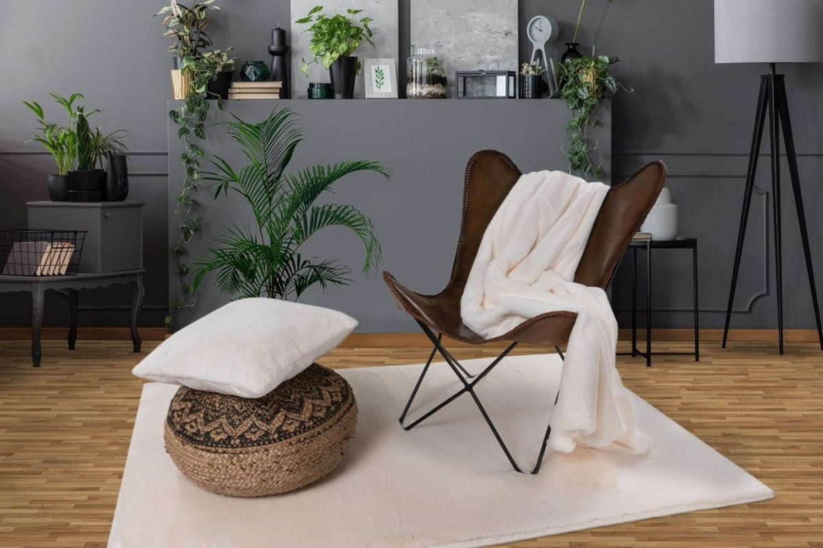 ODEJA 150/200 cm bela, biserna  - bela/biserna, Basics, umetna masa/tekstil (150/200cm)