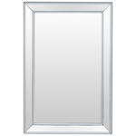 WANDSPIEGEL Silberfarben  - Silberfarben, Design, Glas/Holzwerkstoff (80/120/4,5cm) - Xora