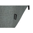 ECKSOFA in Chenille Silberfarben  205/280 cm  - Silberfarben/Schwarz, Design, Textil/Metall (205/280cm) - Xora