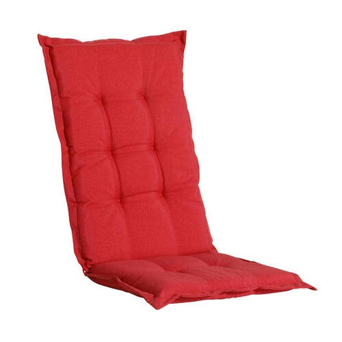 SESSELAUFLAGE Uni  - Hellrot, Basics, Textil (50/6/105cm)