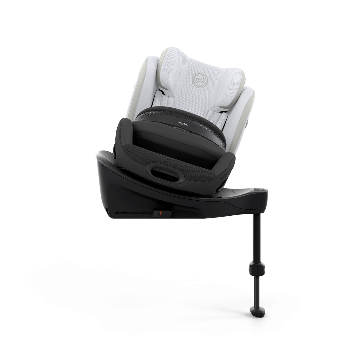 KINDERAUTOSITZ Anoris S Style Misty Grey  - Hellgrau, Basics, Kunststoff/Textil (49/45/58cm) - cybex PLATINUM