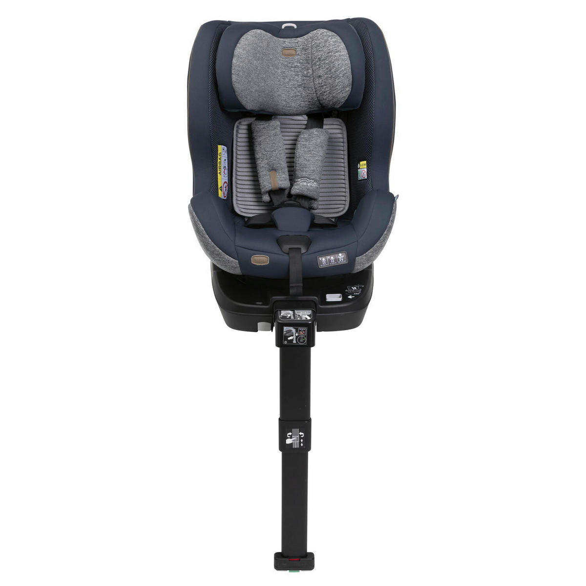 KINDERAUTOSITZ SEAT3FIT AIR   - Graphitfarben, Basics (49/44/61cm) - Chicco