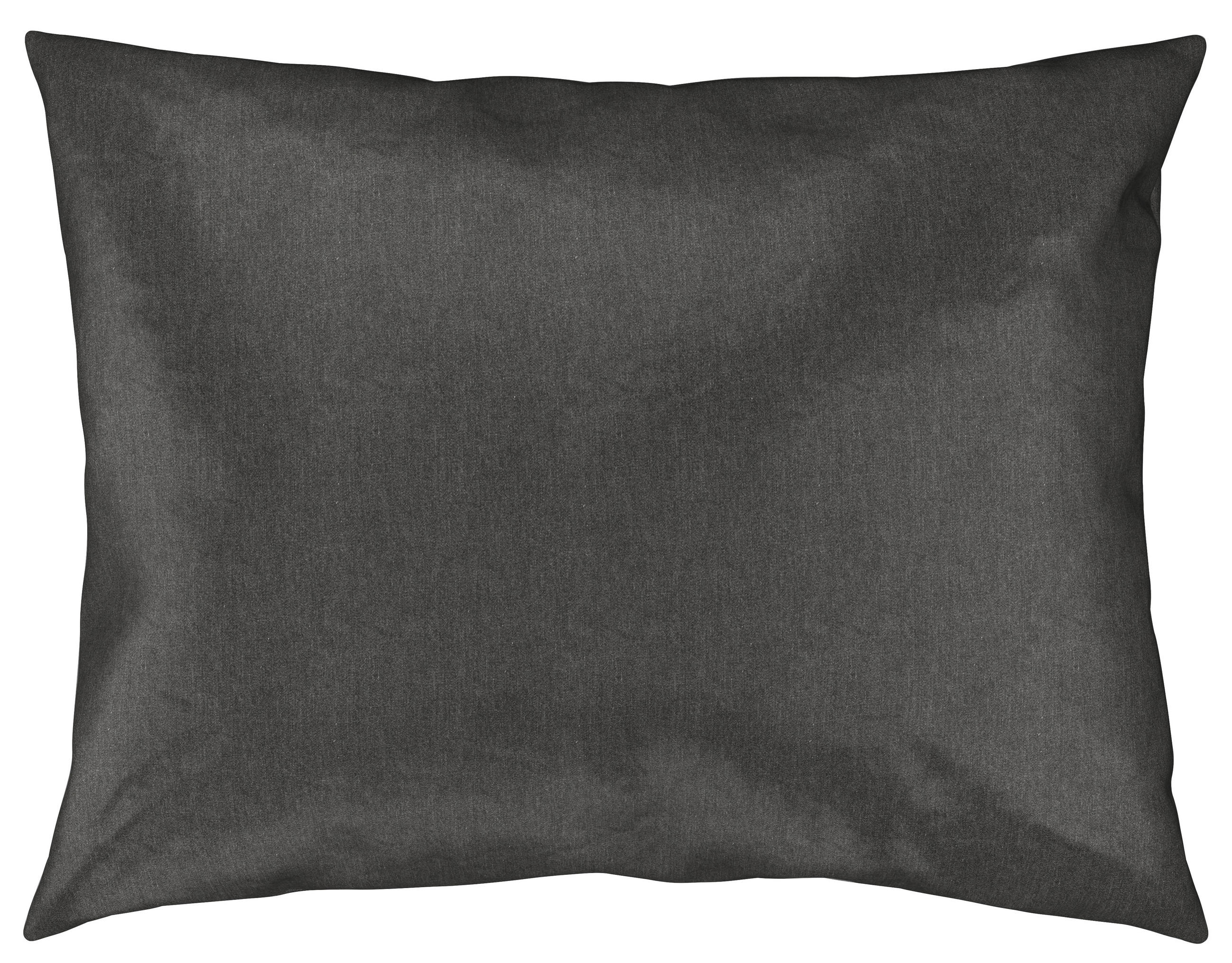 POSTEĽNÁ BIELIZEŇ, satén, tmavosivá, 140/200 cm - tmavosivá, Konventionell, textil (140/200cm) - Novel