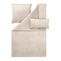 BETTWÄSCHE Exquisit 155/220 cm  - Beige, Design, Textil (155/220cm) - Estella