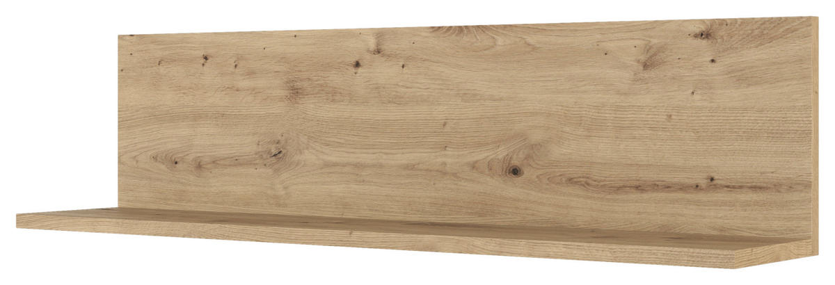 WANDBOARD in 100/22,8/18,6 cm Eiche Artisan  - Eiche Artisan, KONVENTIONELL, Holzwerkstoff (100/22,8/18,6cm) - FlexWell
