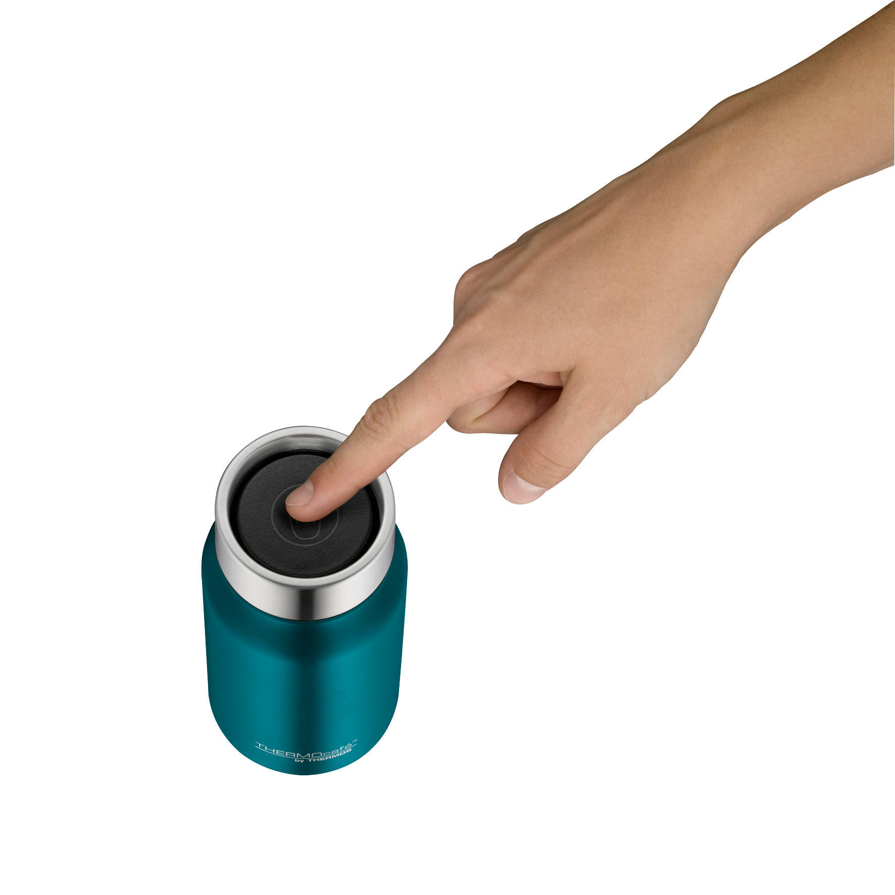 THERMOBECHER TC DRINKING MUG 0,35 L  - Grün, Design, Metall (0,35l) - Thermos