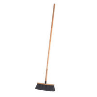 METLA - smeđa/antracit, Basics, drvo/plastika (118cm)