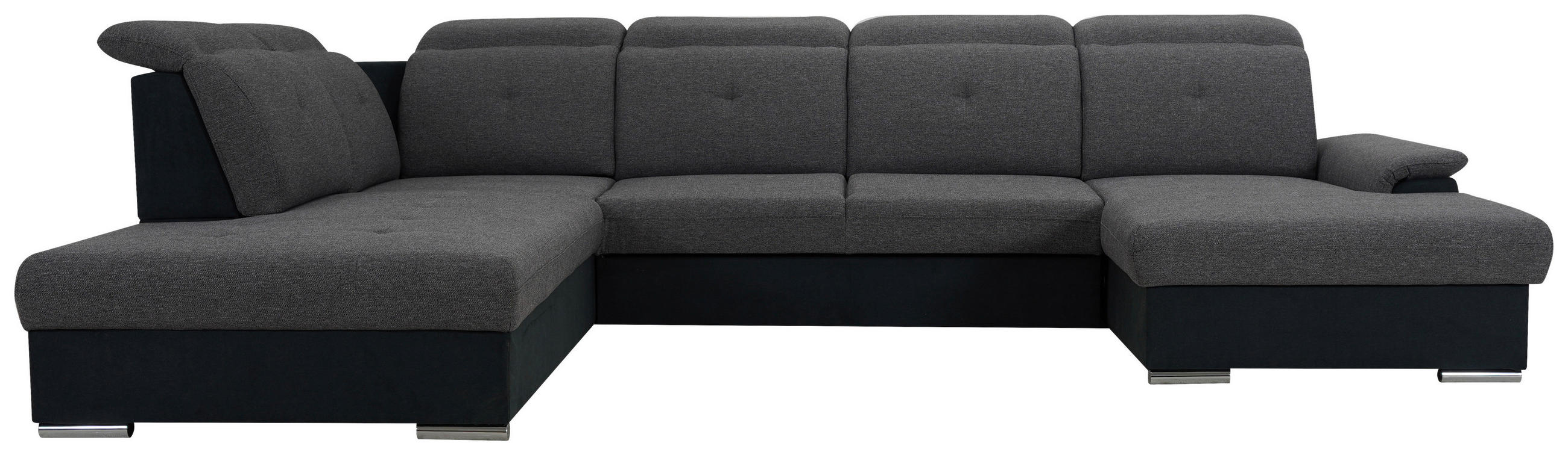 Cantus SEDACÍ SOUPRAVA, textil, černá, tmavě šedá