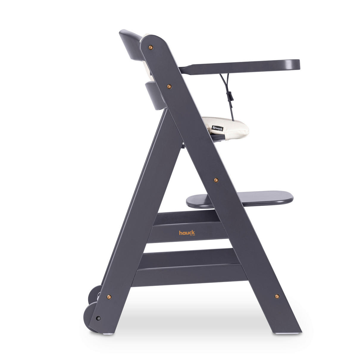 HOCHSTUHL Beta+ Anthrazit Dark Grey  - Anthrazit, Basics, Holz (48/79/58cm) - Hauck
