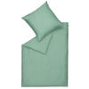 WENDEBETTWÄSCHE SW-Pure Satin 135/200 cm  - Salbeigrün/Grün, KONVENTIONELL, Textil (135/200cm) - Schöner Wohnen