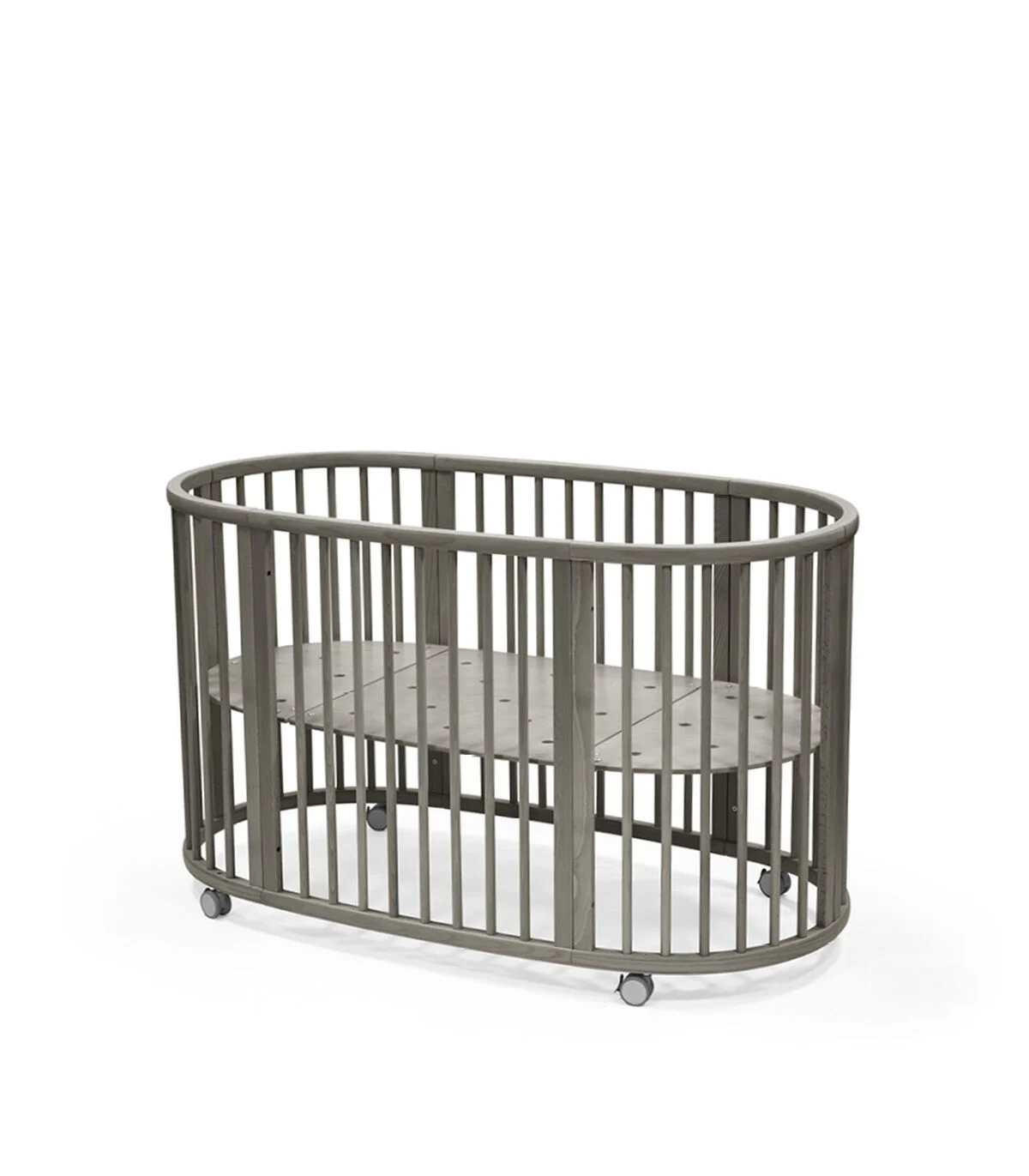 GITTERBETT Sleepi V3  141/74/78 cm   - Anthrazit, Basics, Holz (141/74/78cm) - Stokke