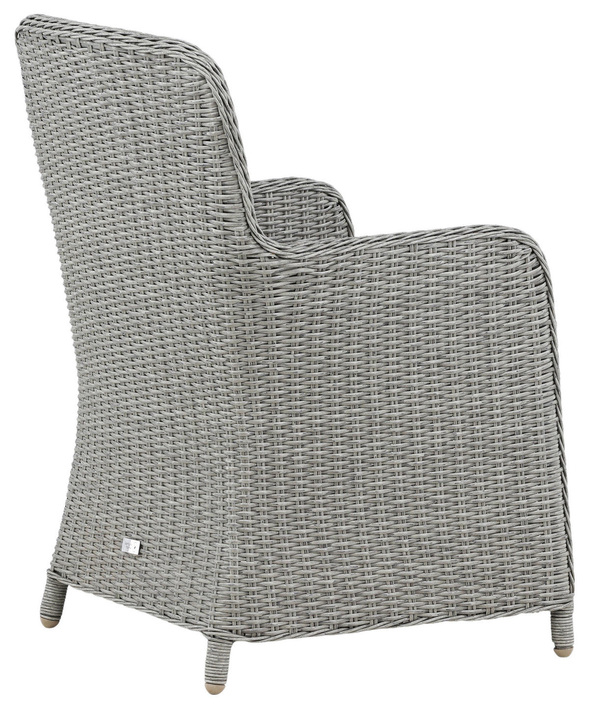 GARTENSTUHL-SET Stahl Grau  - Grau, KONVENTIONELL, Kunststoff/Textil (62/94,5/65cm) - Gardenson