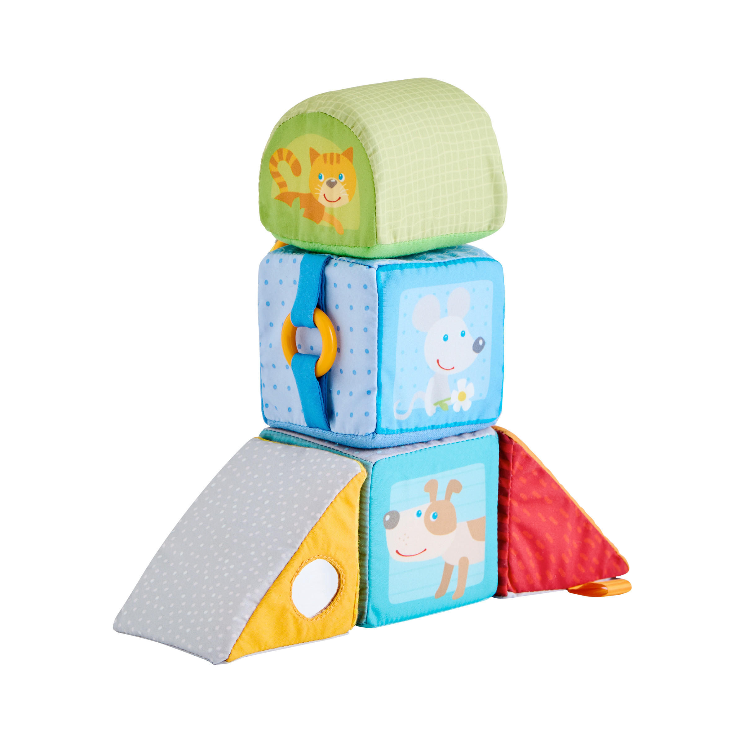 SOFTWÜRFEL - Multicolor, Basics, Kunststoff/Textil (7/7/7cm) - Haba