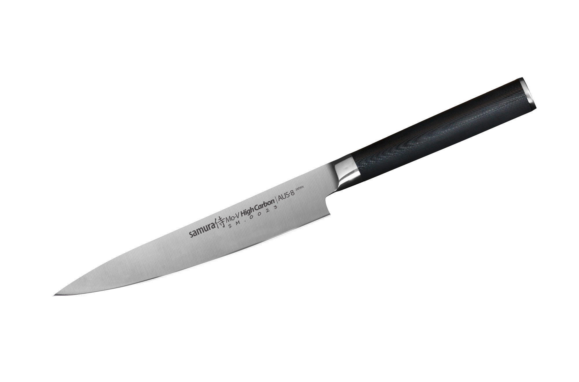 NOŽ UNIVERZALNI MO-V 27 cm oplemenjeni čelik - srebrne boje/crna, Basics, drvni materijal/metal (27cm) - Samura