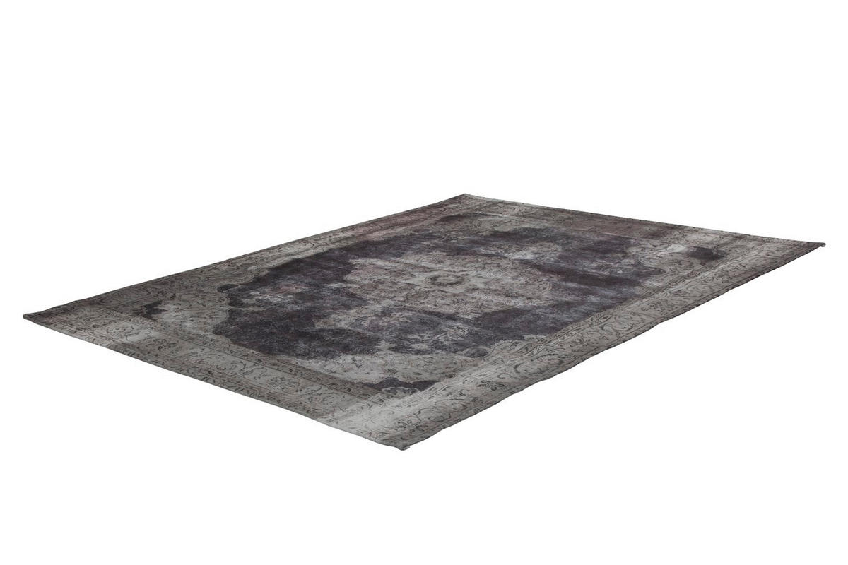 FLACHWEBETEPPICH 200/290 cm Vintage 8400 Grau Grau  - Grau, KONVENTIONELL, Textil (200/290cm)