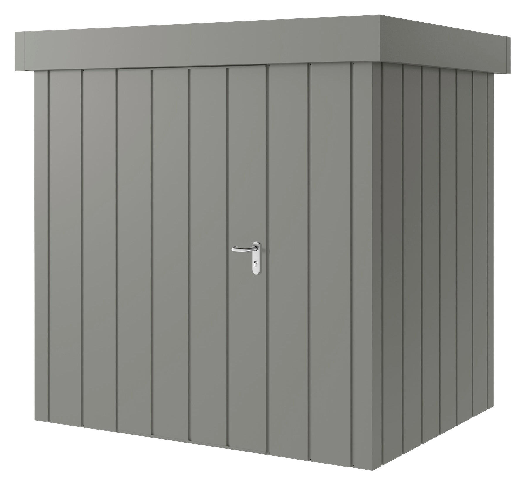 GERÄTEHAUS 229/220/181 cm  - Alufarben, Basics, Metall (229/220/181cm) - Hörmann