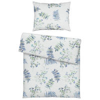 BETTWÄSCHE Atelier Makosatin 140/200 cm  - Blau, Design, Textil (140/200cm) - Estella