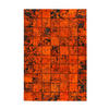 WEBTEPPICH 120/170 cm Orange  - Orange, Basics, Leder/Textil (120/170cm) - Novel