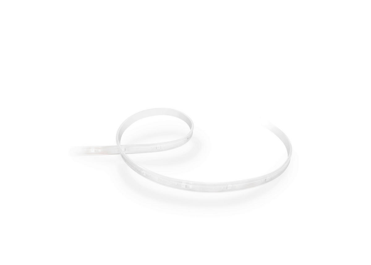 LED-STRIP White & Color Ambiance Lightstrip Basisset 2m 200 cm   - Weiß, Basics, Kunststoff (200cm) - Philips HUE