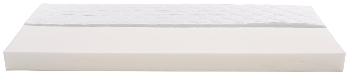 MATRACE Z PUR PĚNY, 90/200 cm - bílá, Moderní, textil (90/200cm) - Livetastic
