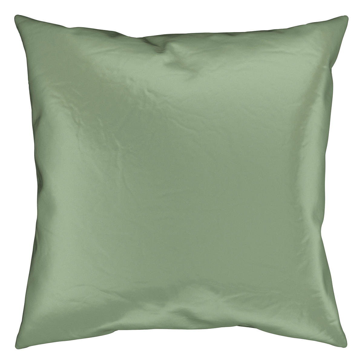 BETTWÄSCHE 135/200 cm NIGIRI Satin  - Salbeigrün, Basics, Textil (135/200cm) - Bio:Vio