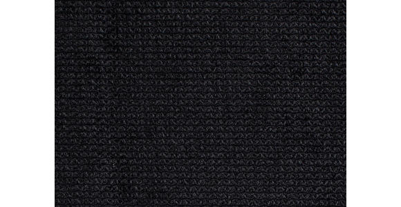 BOXSPRINGSOFA Flachgewebe Schwarz  - Schwarz, KONVENTIONELL, Textil/Metall (204/93/100cm) - Novel