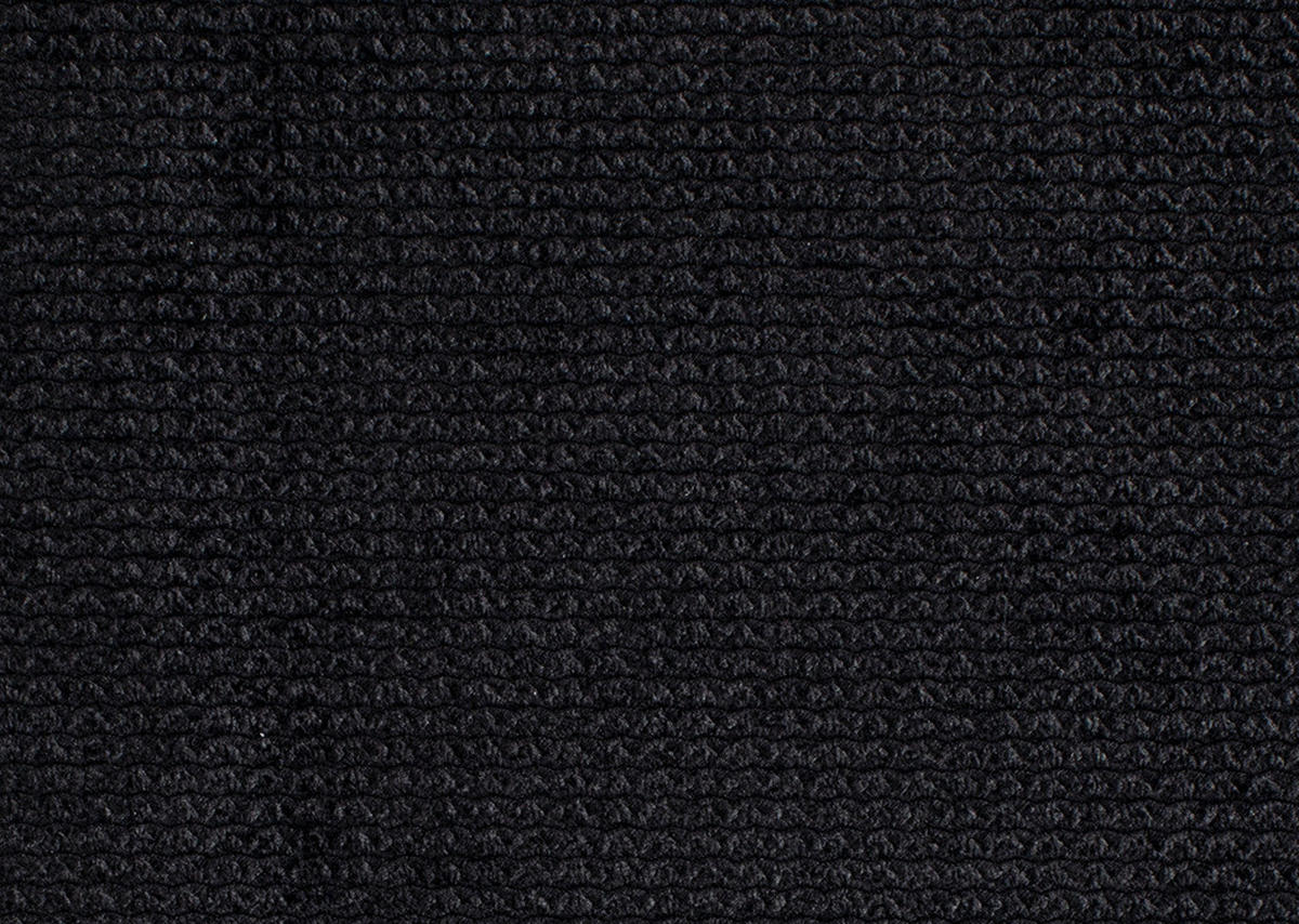 BOXSPRINGSOFA in Flachgewebe Schwarz  - Schwarz, KONVENTIONELL, Textil/Metall (204/93/100cm) - Novel